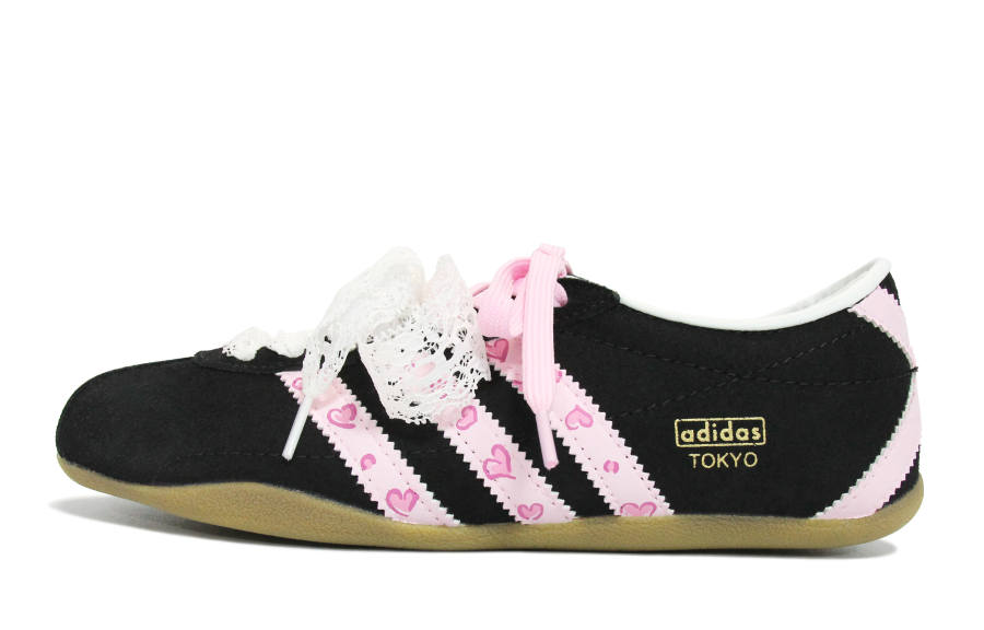 Adidas Originals Tokyo Walking Planet, Heartbeat Sweet Wild Low top Casual Shoes Women's Black Pink