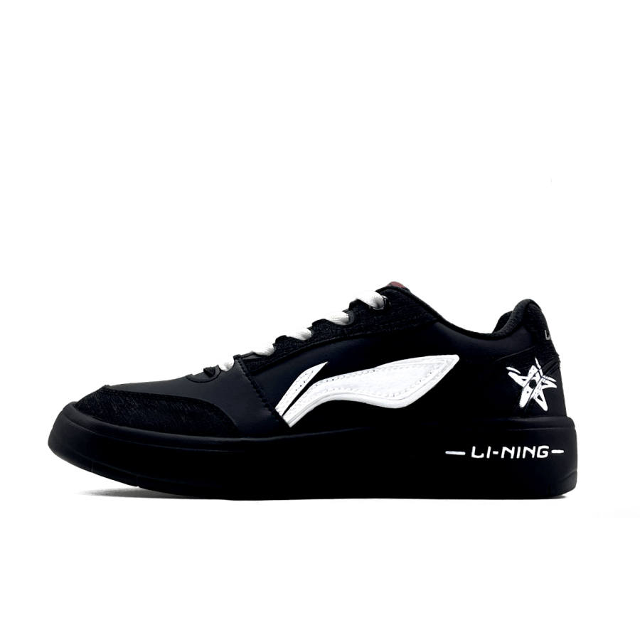Li-Ning Li Ning Sycee V3 Abrasion Resistant Lightweight Low top Skateboard Shoes Men's Black White