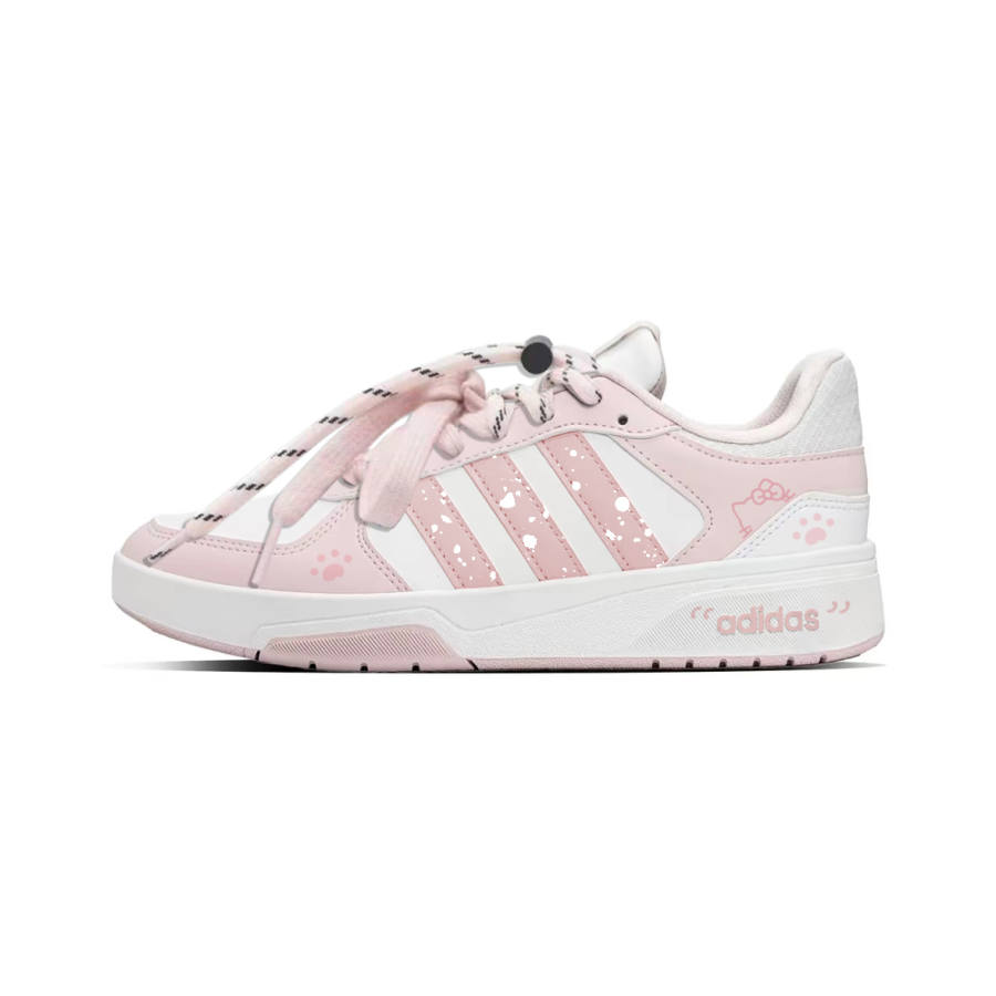 Adidas Adidas COURTBEAT Star Joy Manufacturing, Pink Mist Sweetheart Low top Skateboard Shoes Unisex Pink