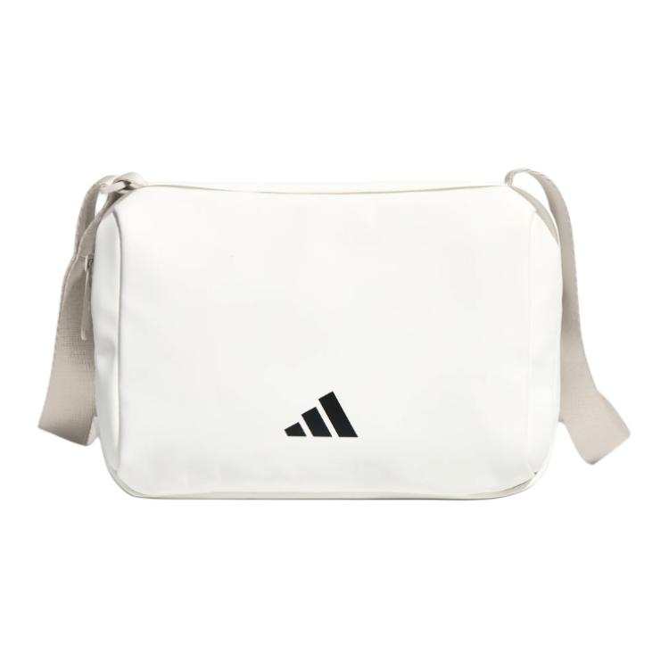 Adidas Adidas Sportswear Polyurethane, Synthetic Leather Crossbody Bags Unisex Sweat Jade White