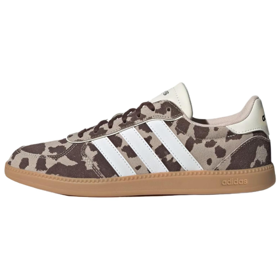 Adidas Adidas BREAKNET SLEEK Low top Skateboard Shoes Women's Beige Brown White