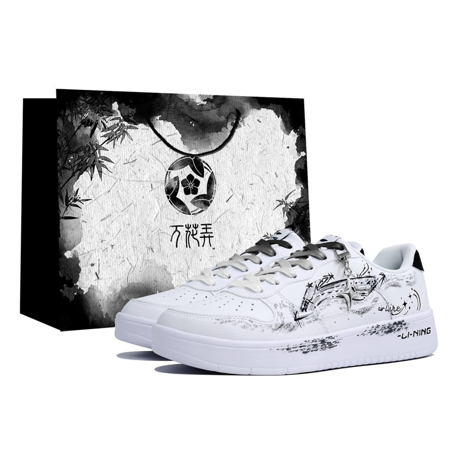 Li-Ning Li Ning Floating Boat Myriad Flowers, Star Voyage, Shopping Bag Cushioning Abrasion Resistant Slip Resistant Low top