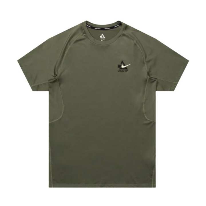 Nike Nike T Shirts Men's Green Crew Neck Moderate