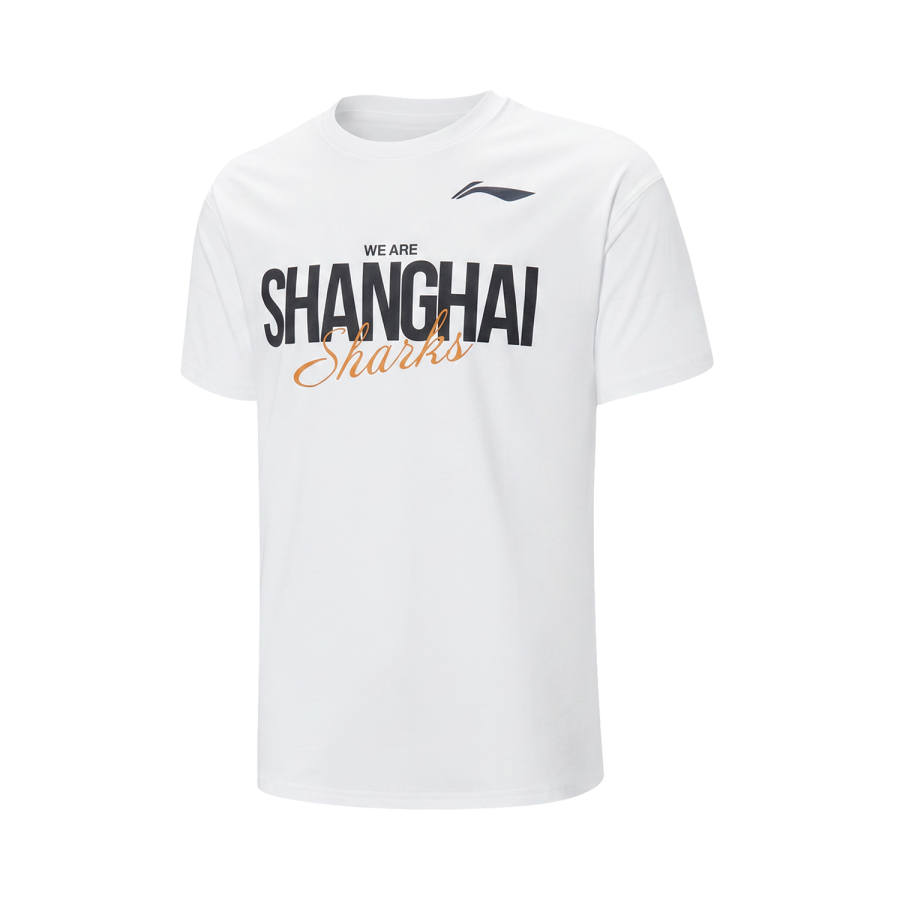 Li-Ning Li Ning Professional Basketball Collection T Shirt Men's White