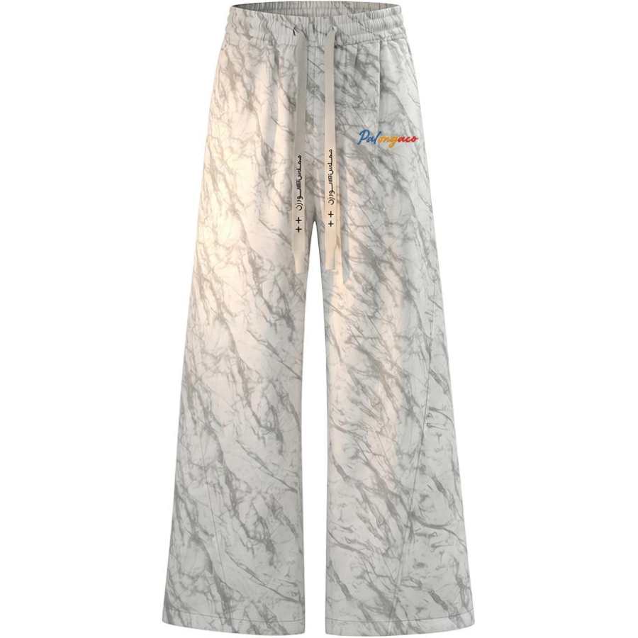 PAL ONGACO Casual Pants Unisex Thin Straight Fit Pants