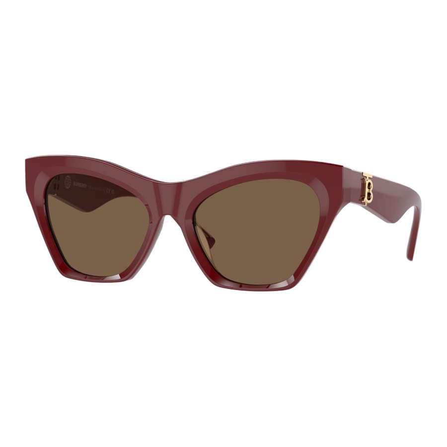 Burberry Acetate Cat Eye Sunglasses Women's Bordeaux Red