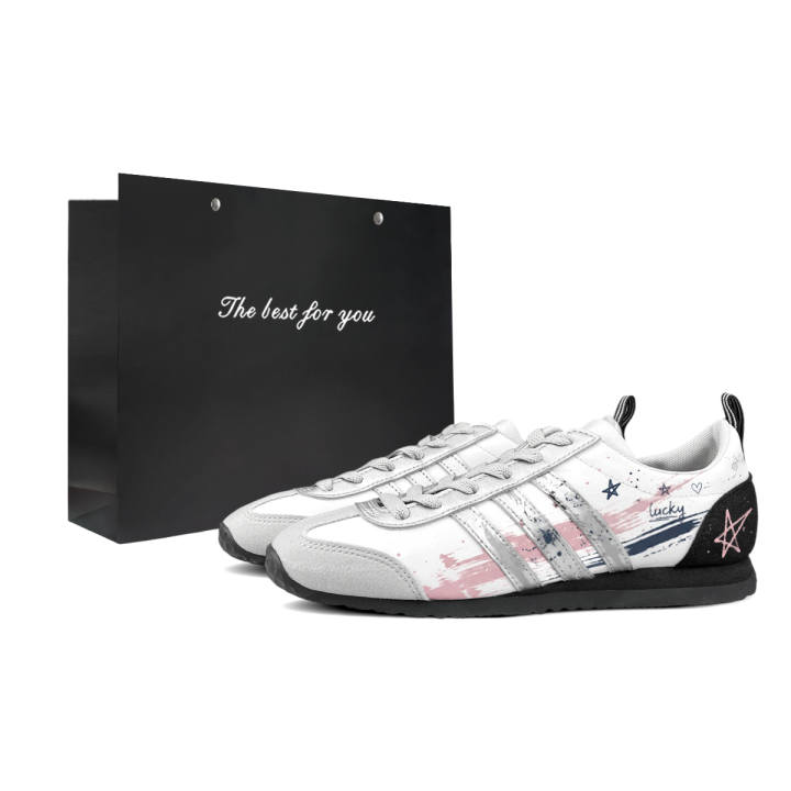 Adidas Adidas VS JOG 2.0 German Army Trainers Unisex White Silver