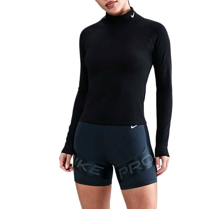 Nike Nike Pro Women's Dri-FIT Long-Sleeve Mock-Neck Top