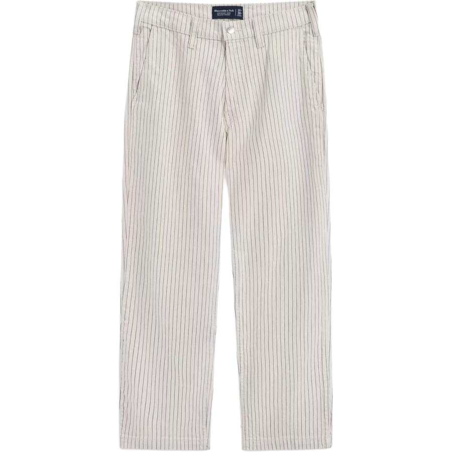 Abercrombie&Fitch Jeans Men's White Stripes