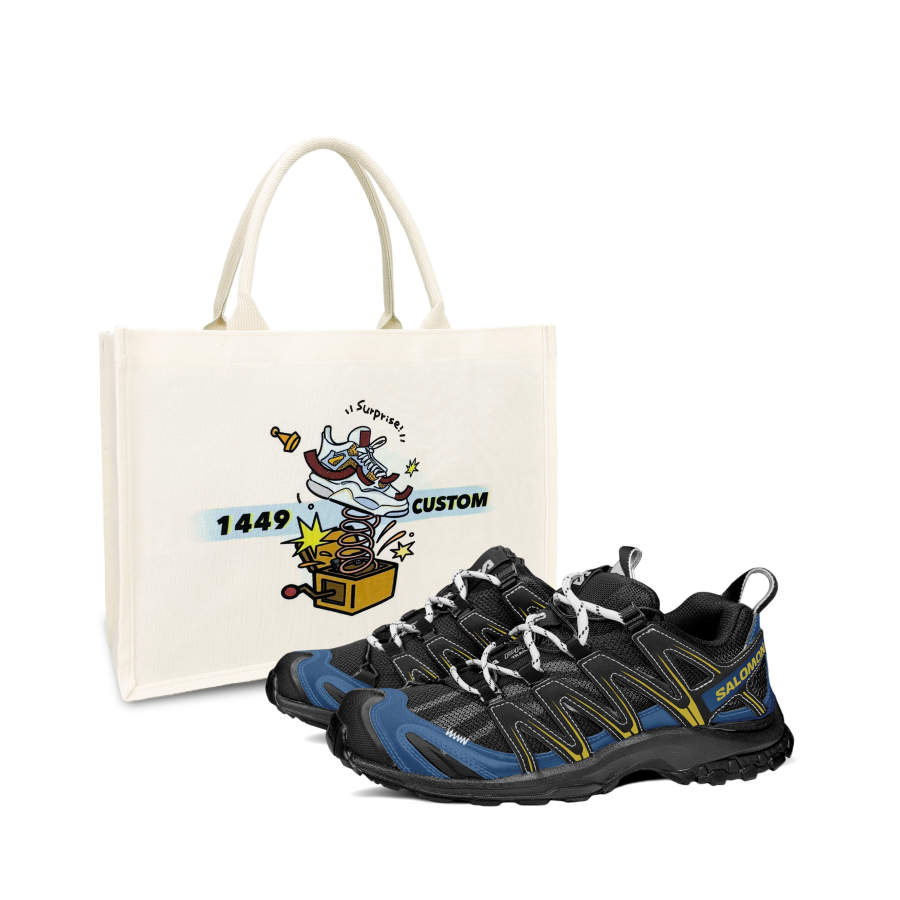 SALOMON XA PRO 3D Outdoor Shoes Unisex Black Blue