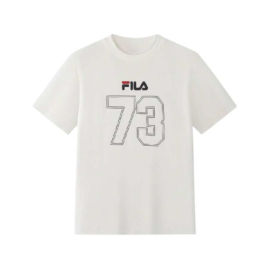 FILA KIDS T Shirts Crew Neck Moderate