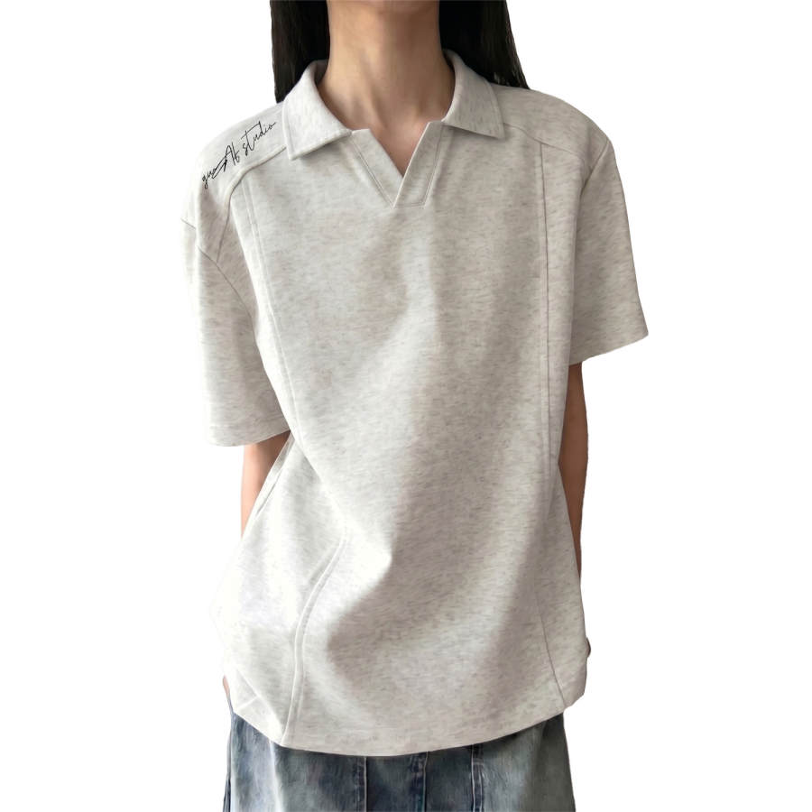 GWAF T Shirts Unisex V Neck Moderate Heavyweight