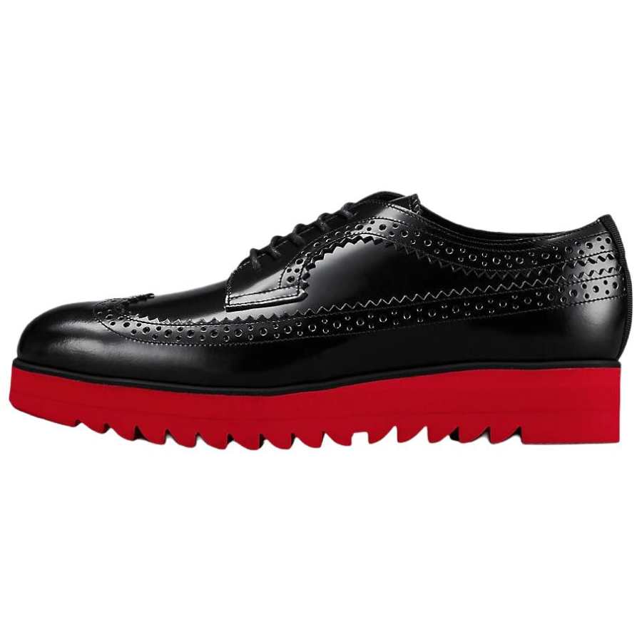 Onitsuka Tiger BROGUE Soft And Comfortable Casual Leather Shoes Women's Black