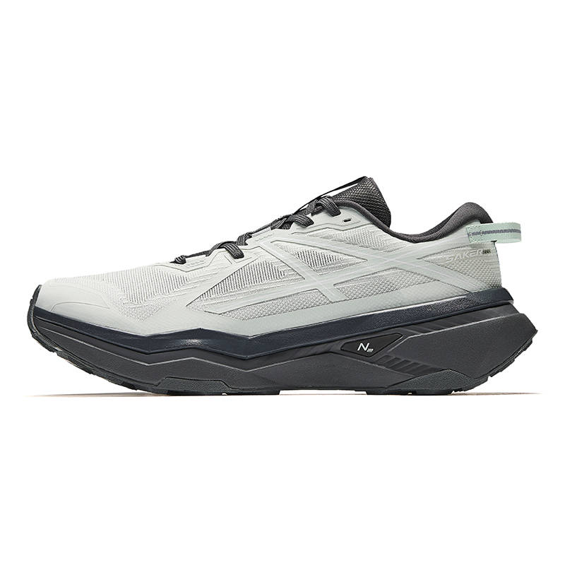 Anta Peregrine Falcon 2 Cushioning Abrasion Resistant Casual Running Shoes Men's Oxygen Green Castle Gray