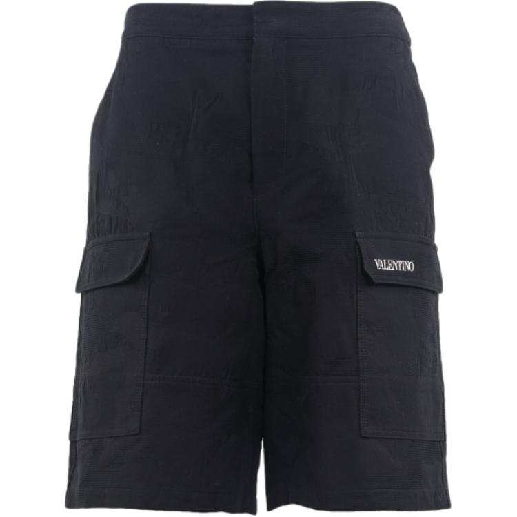 Valentino Casual Shorts Men's Black