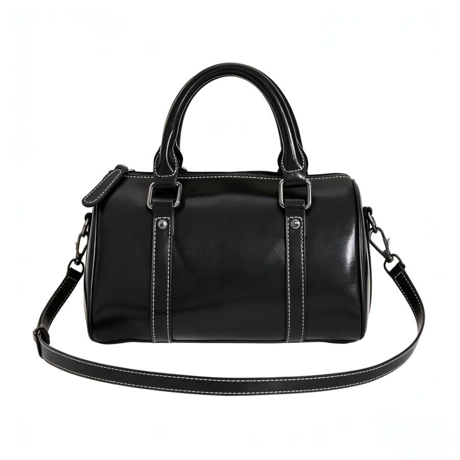 LOLLiPOPS Oil Wax Cow Leather Graduation Travel Crossbody Handbag Regular Unisex Multicolor