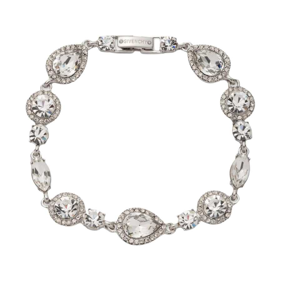 Givenchy Givenchy Glass Crystal Bracelets Women's Silver