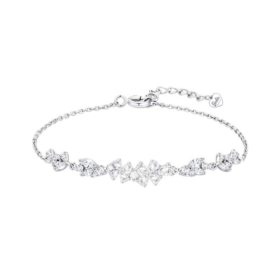Barbie 999 Silver Zircon Bracelets Women's