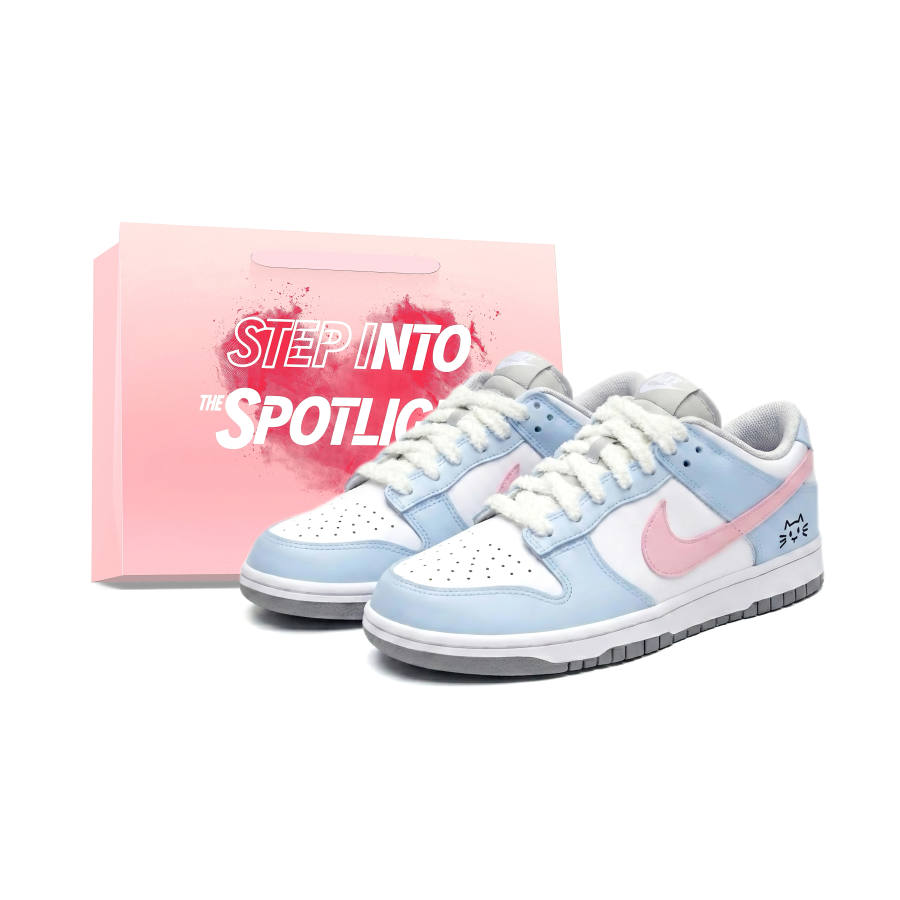 Nike Nike Dunk Maris Sal Heart Whisper Basketball Shoes Women's Blue Pink