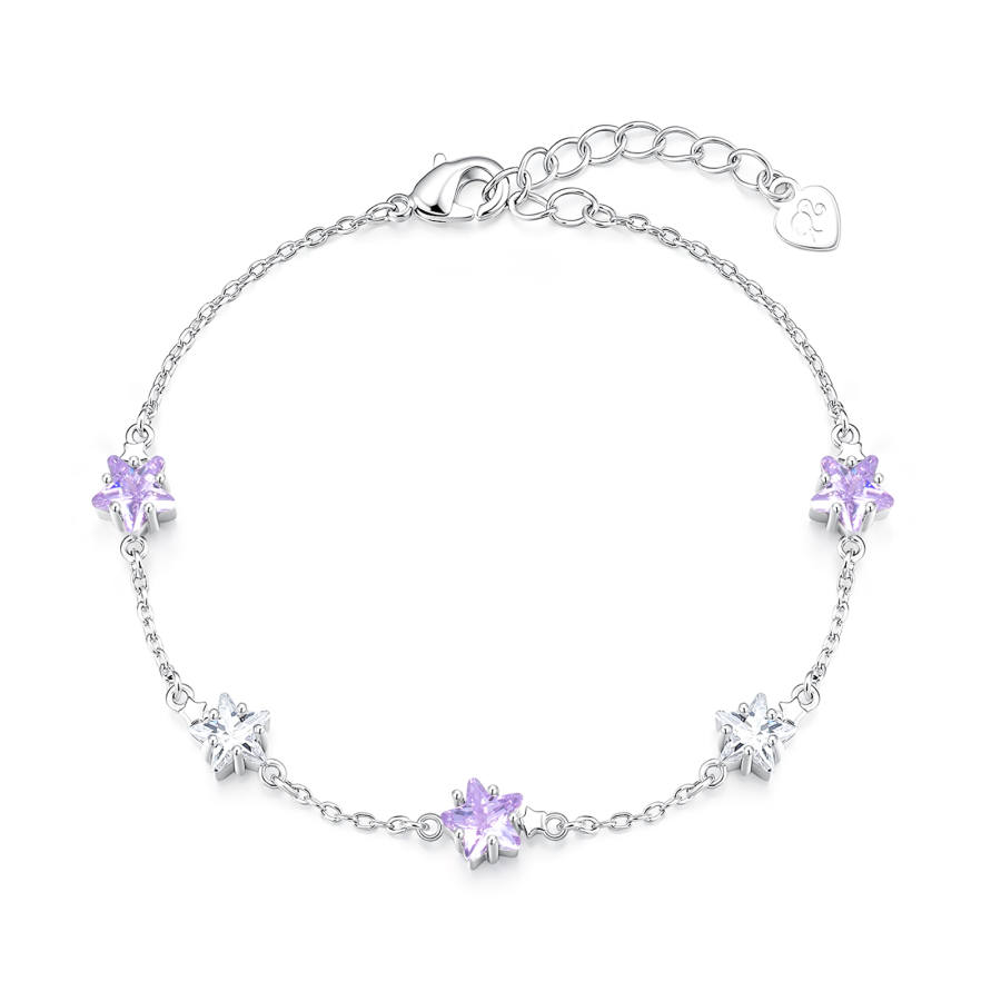 Barbie Clear Quartz Bracelets Women's