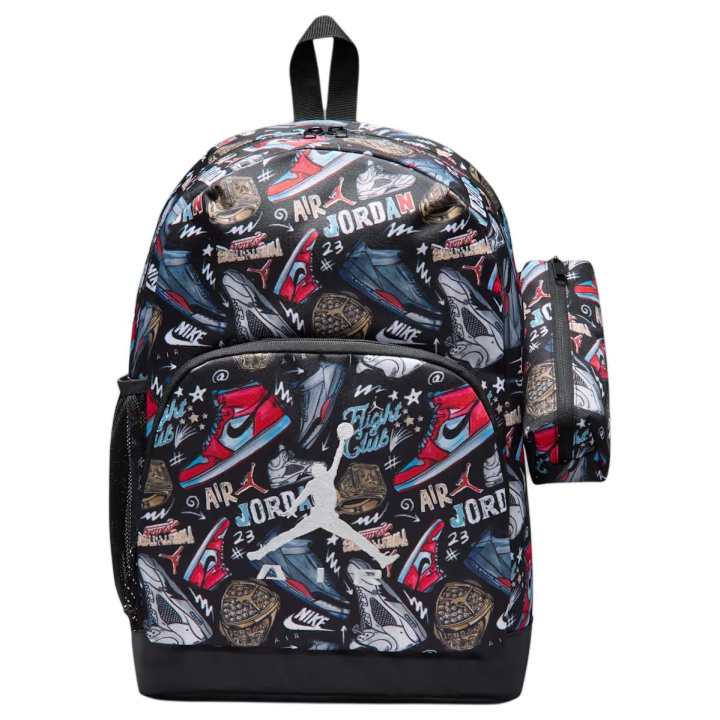 Jordan Jordan Polyester Backpack Kids' Black & Red