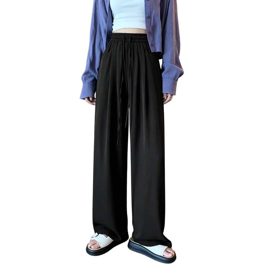 VENICEW Casual Pants Women's Thin Wide Leg Pants