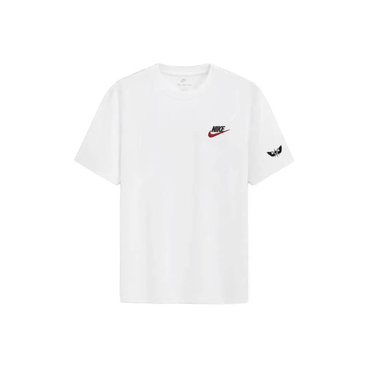 Nike Nike Sportswear T Shirts Unisex White Crew Neck Thin Straight Fit