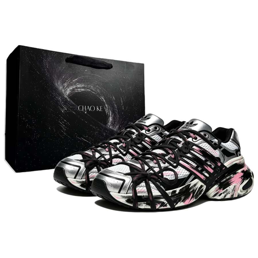 Adidas Originals ADISTAR XLG Chunky Sneakers Unisex Black Pink