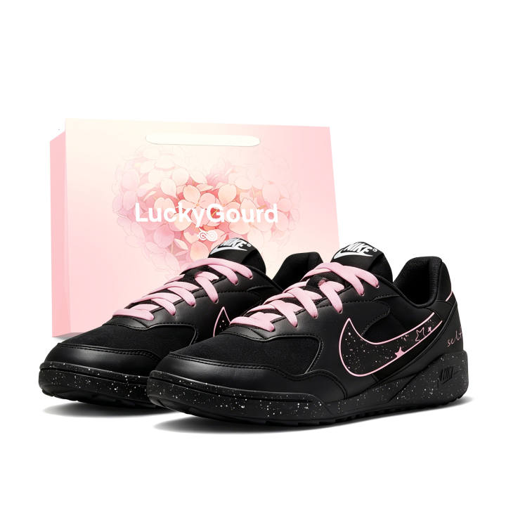 Nike Nike Terra Manta Comet Slip Resistant, Abrasion Resistant, Height Increasing Low top Casual Shoes Women's Black Pink