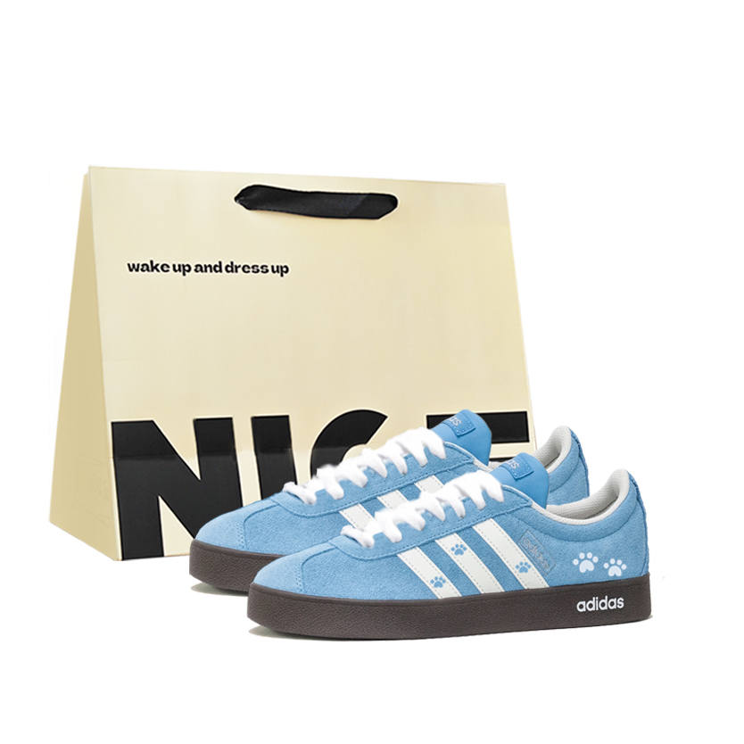 Adidas Adidas VL COURT 2.0 Maris Sal Meow Paw 3.0 Low top Skateboard Shoes Unisex