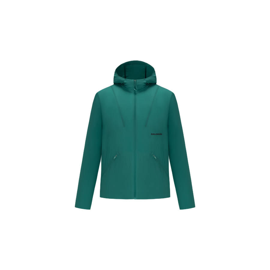 SALOMON Jackets Men's High Mountain Green D00017 Hooded Non Detachable Thin Other