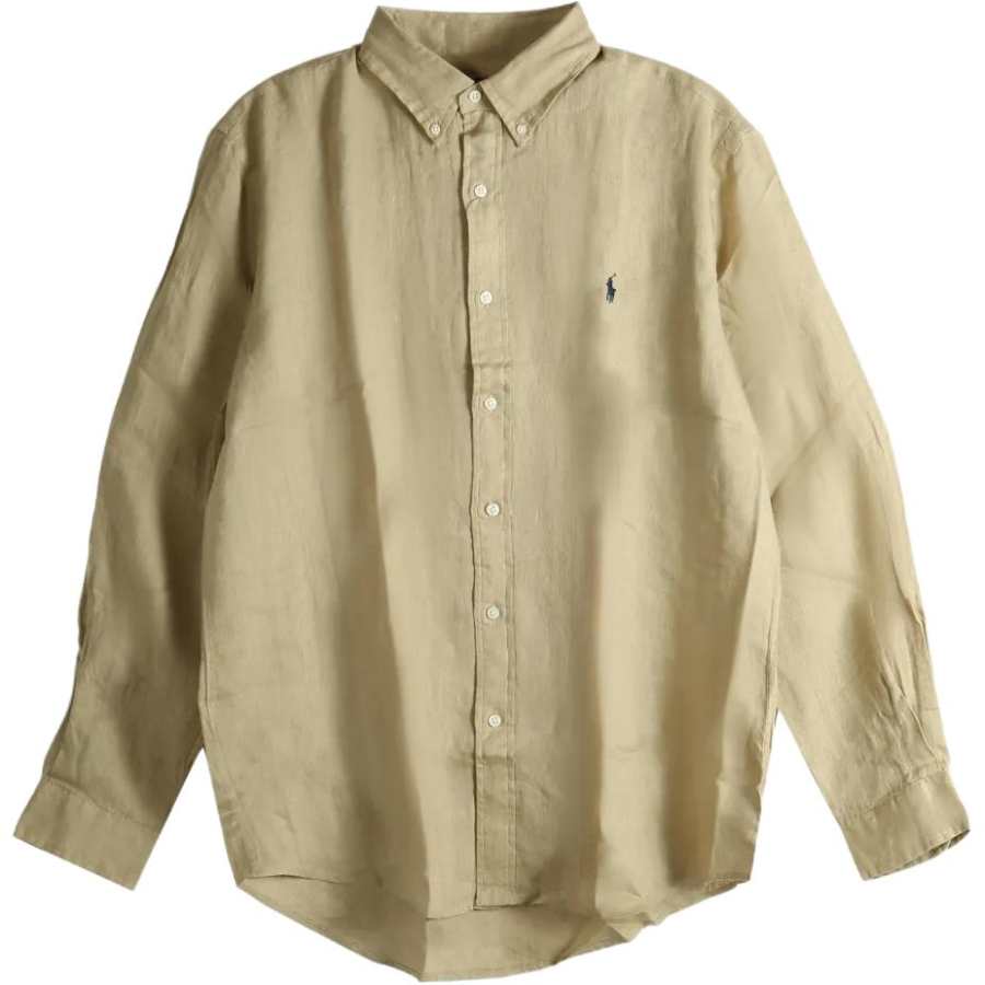 Polo Ralph Lauren FW25 Shirt Classic Version Men's Coast Beige