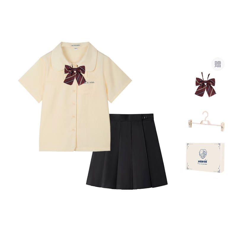 Ice Cream And Whale Jk Uniform Clothing Sets Women's Gift Box Set