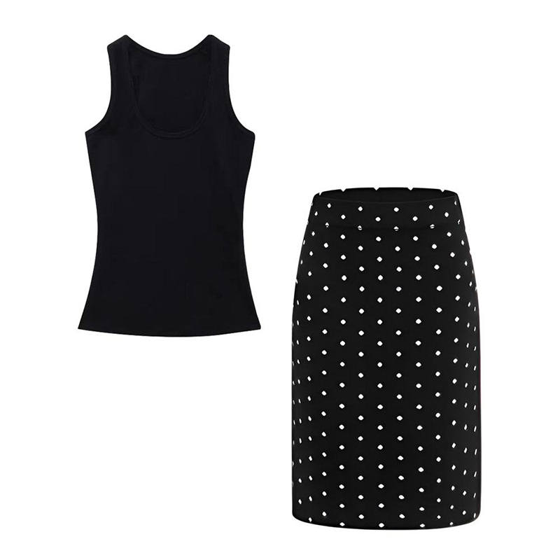 MARIE·COCO Two Piece Skirt Sets Women's Camisole Moderate Midi Dress
