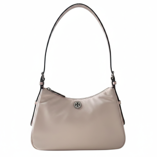 TORY BURCH Tory Burch Adjustable Detachable Strap Fabric Shoulder Bag Small Women's Flesh Pink
