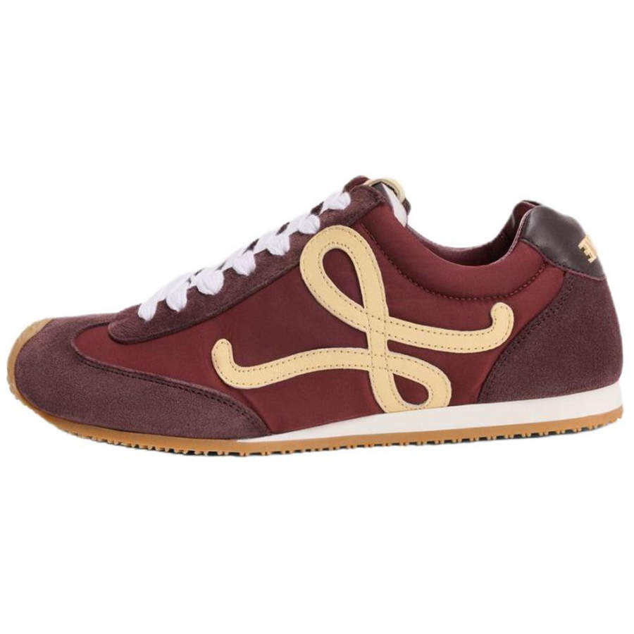 LOEWE Ballet Runner 2.0 Low top Casual Shoes 2cm Women's Red Brown