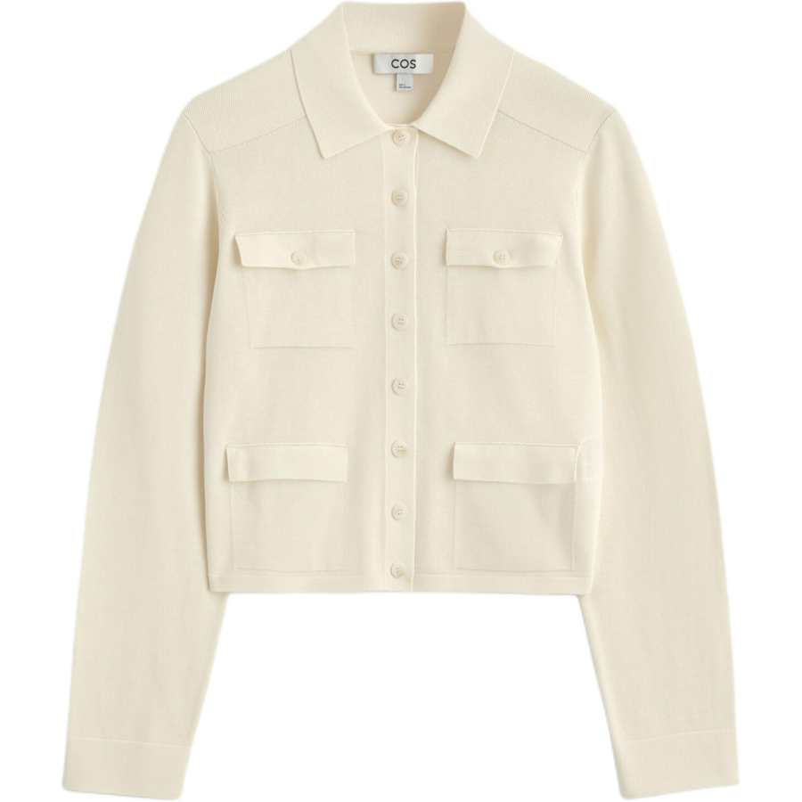 COS Knitwear Women's Ecru Moderate