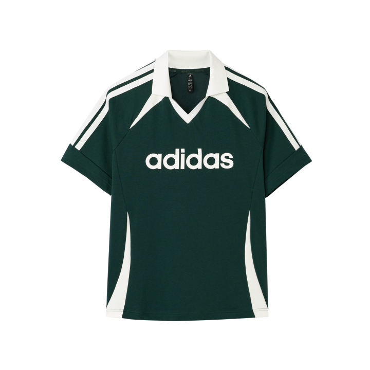 Adidas Adidas Polo Shirts Men's Green/White V Neck Moderate Other