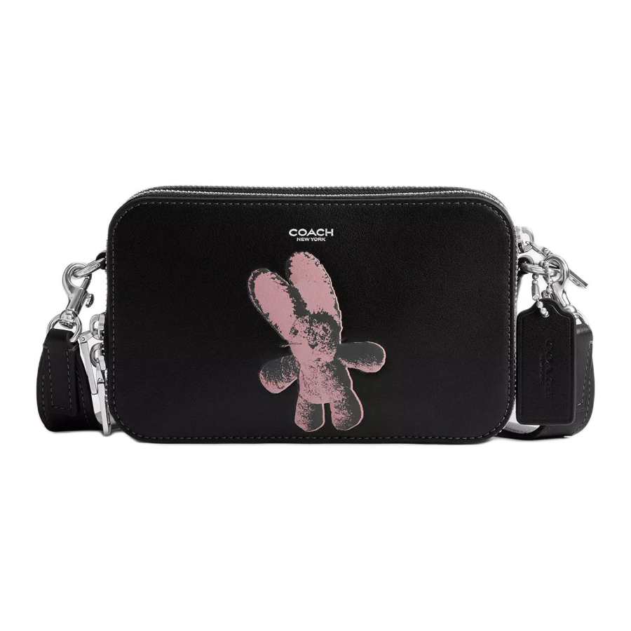 COACH Cow Leather Crossbody Bags Small Men's Black