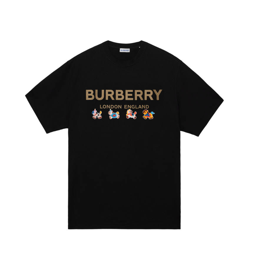 Burberry T Shirts Men's Crew Neck Moderate Straight Fit