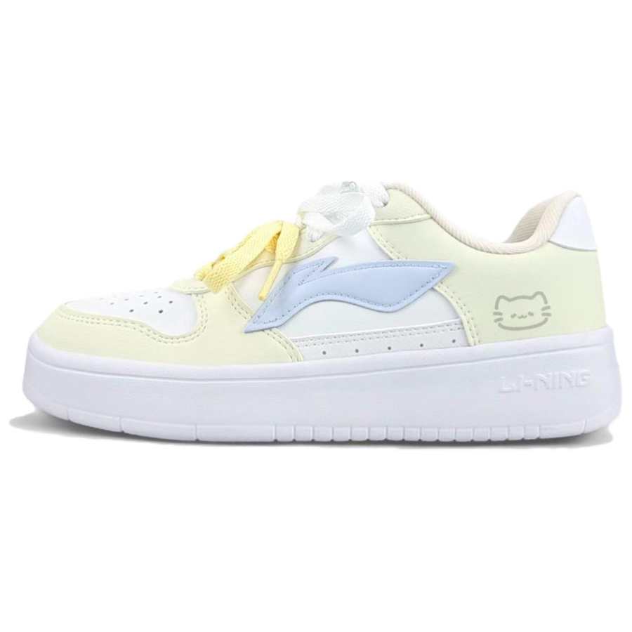 Li-Ning Li Ning Floating Boat Slip Resistant Cushioning Breathable Low top Skateboard Shoes Women's