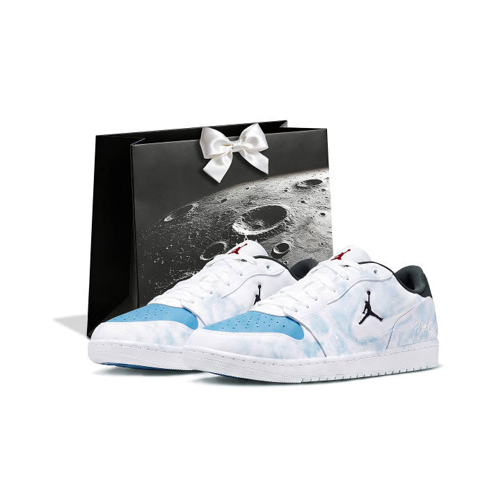 Jordan Jordan COURT CONNECT Shopping Bag SPACE X Deconstruction Slip Resistant Abrasion Resistant Low top