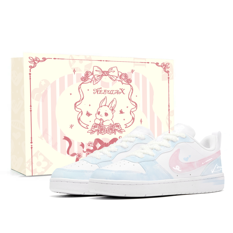 Nike Nike Court Borough Cloud Edge Love Confession, Shopping Bag Slip Resistant, Abrasion Resistant, Lightweight, Breathable