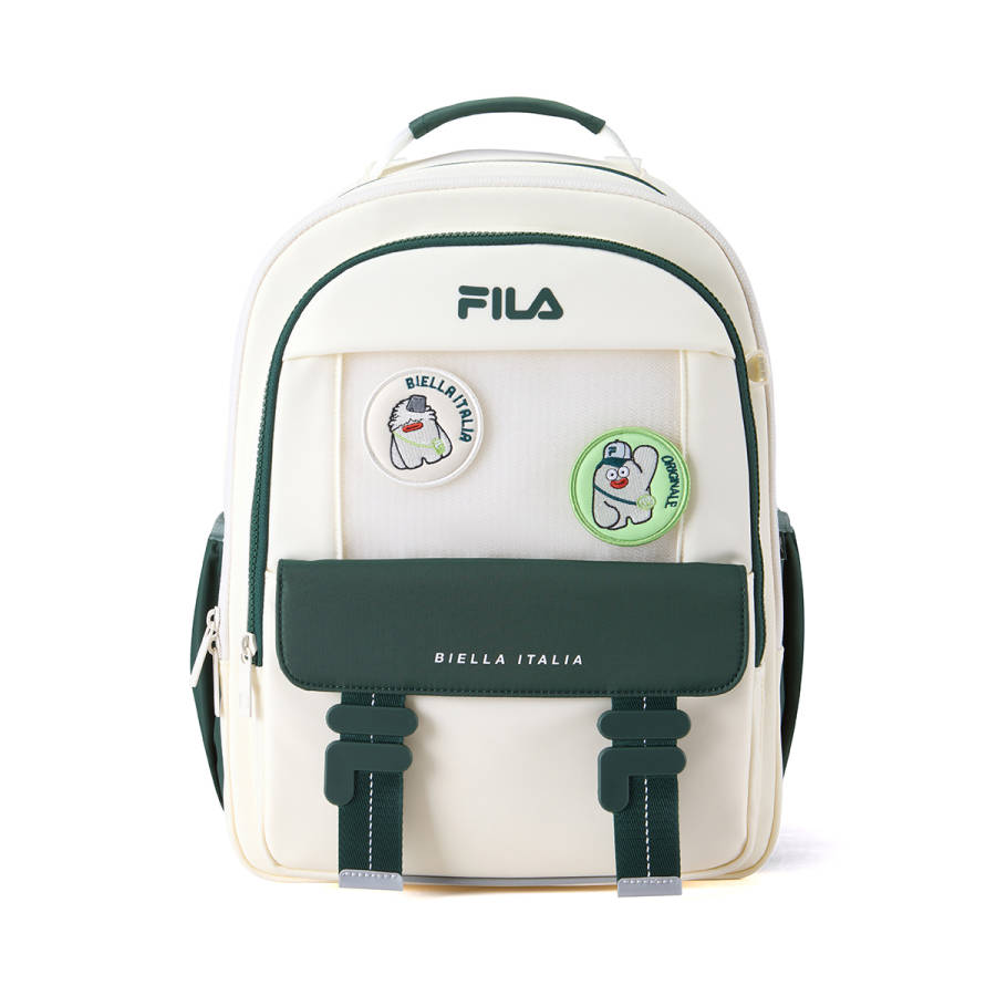 FILA KIDS Fabric Backpack Medium Kids' Cheese White