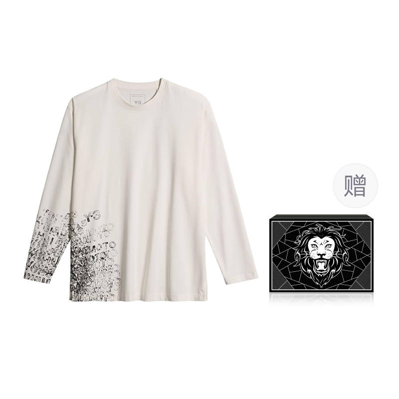 Y-3 Long-Sleeved Crewneck T-Shirt