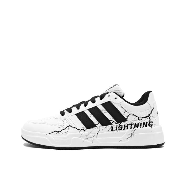 Adidas Adidas LITE BALLER Feidian Low top Skateboard Shoes Men's Black White