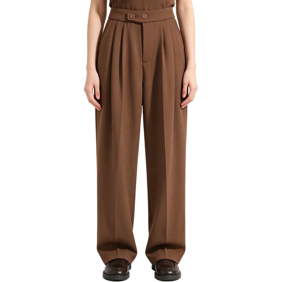 VENICEW Casual Pants Women's Moderate Suit Pants