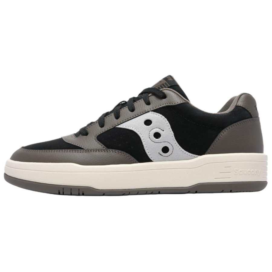 Saucony Jazz Skateboard Shoes Unisex Black Brown