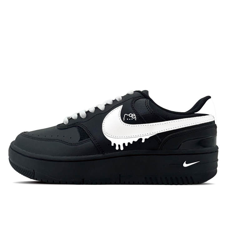 Nike Nike Gamma Force Taffee Meowth Abrasion Resistant Low top Skateboard Shoes Unisex Black