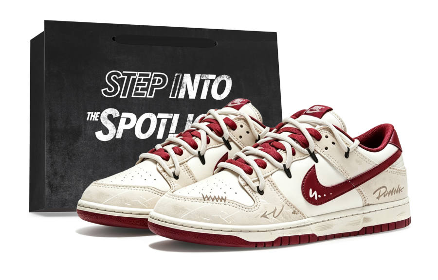 Nike Nike Dunk Shopping Bag, Tipsy Love Confession Synthetic Leather Abrasion Resistant Height Increasing Low top